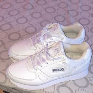 Fila Classic White Athletic Shoes